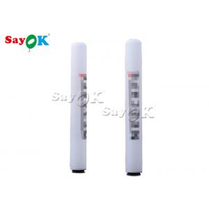 China 0.63x5mH  Inflatable LED Light Columns For Events / Stage Decoration supplier