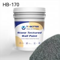 China HB-170 Exterior Real Stone Paint Waterproof Nippon Paint Replace Natural Lacquer on sale