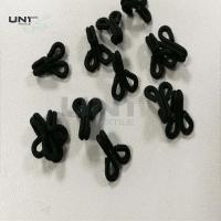 China Fashion Nylon Covered Garments Accessories Custom Size Purse Hooks And Eyes on sale