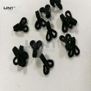 Fashion Nylon Covered Garments Accessories Custom Size Purse Hooks And Eyes