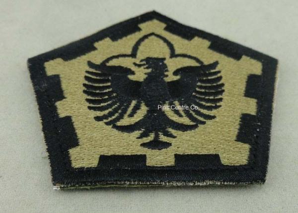 The Pentagon Clothes Patches Badges , Custom Embroidery Patches With Velcro