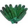 China Gants fonctionnants de mains de coton de couleur verte avec le poignet de Knit pour l'usage d'hiver wholesale