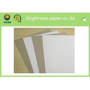 China Grade AA Recycled Grey Back Duplex Board For Packaging Commodity supplier