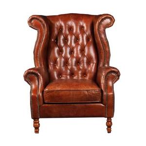 1 Seat Chesterfield Sofa Modern Leather Chesterfield Single Chair