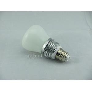 China Epistar E27 / B22 Dimmable 3W 200 - 240LM LED Ball Bulbs,180 degree supplier