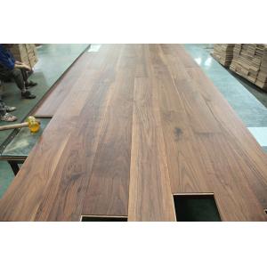 China Natural Oiled American Walnut Wide Plank Engineered Wood Flooring supplier
