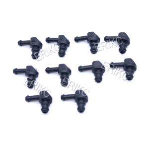 ERIKC injector Return Oil Backflow T and L Type for 110 Series Diesel CR Parts Fuel Injector Plastic 3 Two-way Joint Pip