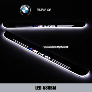 BMW X6 35i 40i 50i M50d Car accessory LED moving door scuff led lights