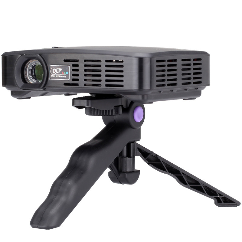Stapler shape mini pico portable projector bracket lift mount support tripod