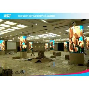 China Full Color Flexible LED Screen Display / Flexible LED Video Panels 1500 Nits /Sqm supplier