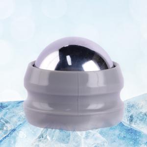 Freezing Hot Cold Ice Massage Roller Ball With Black Red White Oragne Base