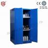 Blue Single Door Storage Cabinet For Chemical Flammables , Bench Top