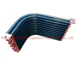 China Chilled Water Evaporator Dehumidifier Coil Copper Pipe Finned supplier