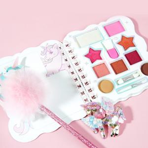 China Colorful Childrens Play Makeup Sets Pretend Cosmetic Set With Book And Pencil supplier