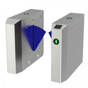 China 1400*300*1000mm Swing Barrier Face Recognition Turnstile Security Access Control System supplier