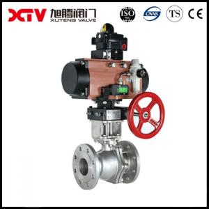 US Currency GOST/DIN/ANSI Flange Carbon/Stainless Steel Pneumatic/Electric Ball Valve