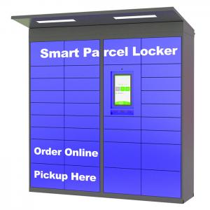 Postal Service Collect Parcel Locker System Last Mile Click For Europe Market