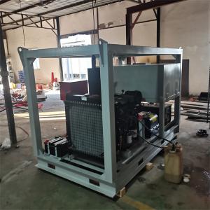 Diesel Engine Drive Underwater Cleaning Machine Subsea Oil Pipeline Cleaning 55kw