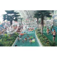 China Fiberglass Aqua Park Equipment For Hotel Lazy River , Family On Summer Vacation in Aqua Park on sale