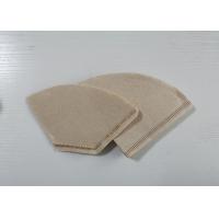China V60 Coffee Filter Paper Sheets Standard Size For 50pcs Per Pack Packing for sale