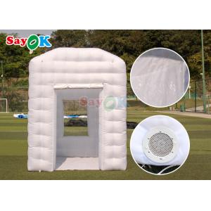 China White Inflatable Hot Yoga Dome Tent For Home Portable Personal Yoga Room supplier