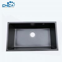 China Quartz Kitchen Sink Granite Composite Kitchen Sink Single Bowl Topmount Granite for sale