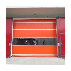 China Noise Reduction PVC Fast Door With Dedicated Frequency Conversion Motor Automatic Open Style Up To 30dB Noise Reduction wholesale