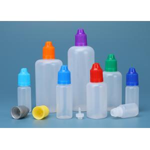 Childproof Tamper Cap E Liquid Bottle 30ml Eye Dropper Bottles