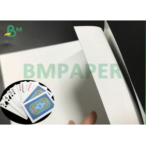 Blue Core 250gsm 300gsm C2S Gloss Playing Card Paper Board For Poker Paper