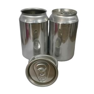 China Juice Beer Wine Used Bulk Wholesale 150ml 250ml 330ml 355ml 473ml 500ml Slim Aluminum Can for Soft Drink with Lid or Pul supplier