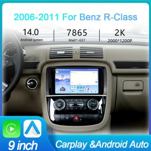 China ベンツRクラス2006-2011用9インチカーヘッドユニット 7865ナビゲーションスクリーン搭載 - Carplay Android Auto ABSステレオラジオ wholesale