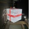 China Giant led christmas gift box wholesale