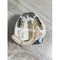 China Titanium Full Zirconia Bridge Dental Translucency On Implant Bar on sale