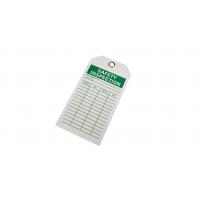China Durable Plastic Safety Tag Easy to Install for Quick Safety Measures on sale