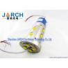 China Aluminium Alloy Pneumatic Electric Hybrid Slip Ring Through Bore Slip Ring 300mm Lead Length wholesale