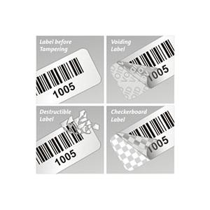 China One - Time Custom Tamper Proof Security Labels With Release Glassine Paper supplier