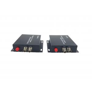 China 2 Channel fiber optic video transmission CVI TVI AHD digital video converter 50MHz bandwidth supplier