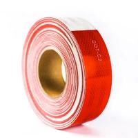 China Red and White Reflective Sticker, Reflector Tape, Dot c2 Reflective Tape for Truck on sale