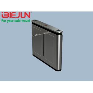 Stainless Steel RFID Access Control ESD Turnstile Drop Arm Barrier Gate For Library
