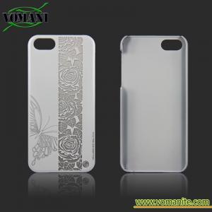 China Durable PC case for iphone5S , Laser engraving craft supplier