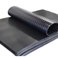 China Rubber Mat Honeycomb Origin Groove Dot Stable Horse Mat Animal Matting Horse Black 1000mm*2000m 1830mm*1220m on sale