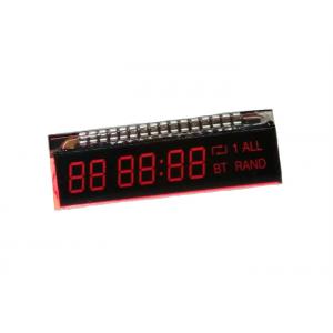 Seven Segment Negative LCD Display With Metal PIn Connector For Electronic Timer