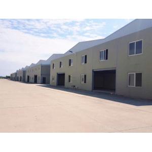 China Standard Size Prefab Steel Structure Warehouse / Light Steel Metal Structure Buildings supplier