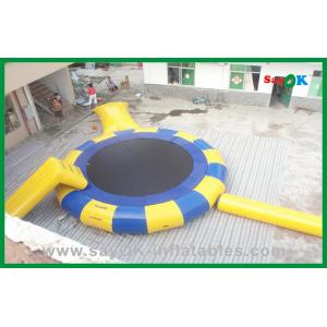 Giant Funny Water Bouncer Inflatable Water Trampoline Toys For Water Park