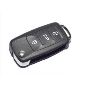 China Skoda 3 Button Flip Car Remote Key 3t0 837 202 H Id 48 Chip 433 Mhz supplier
