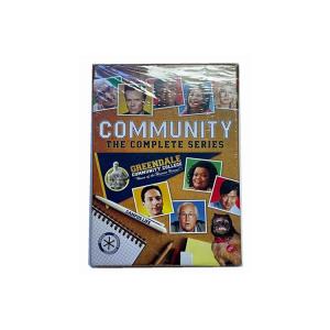 Community Season 1-6 The Complete Series DVD Box Set Comedy TV Series DVD Wholesale For Family