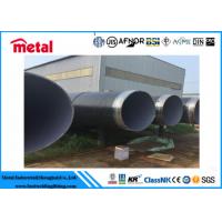 4" Sch40 API5L  Pipe Coated Stainless Steel Tubing LSAW Coated Steel Gas Pipe Anti Corrosion Protection