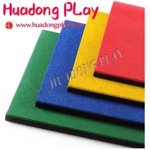 China Nontoxic Playground Floor Mats Long Service Life Sbr Epdm Rubber Easy To Clean supplier