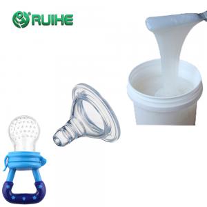 FDA Two Components Liquid Silicone Rubber Food Grade Baby Nipples Aging Resistance