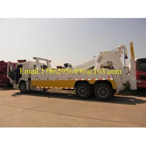 One Bed 6x4 HW76 Cab Road Wrecker Truck With Air Conditioner ZZ1257N5847W